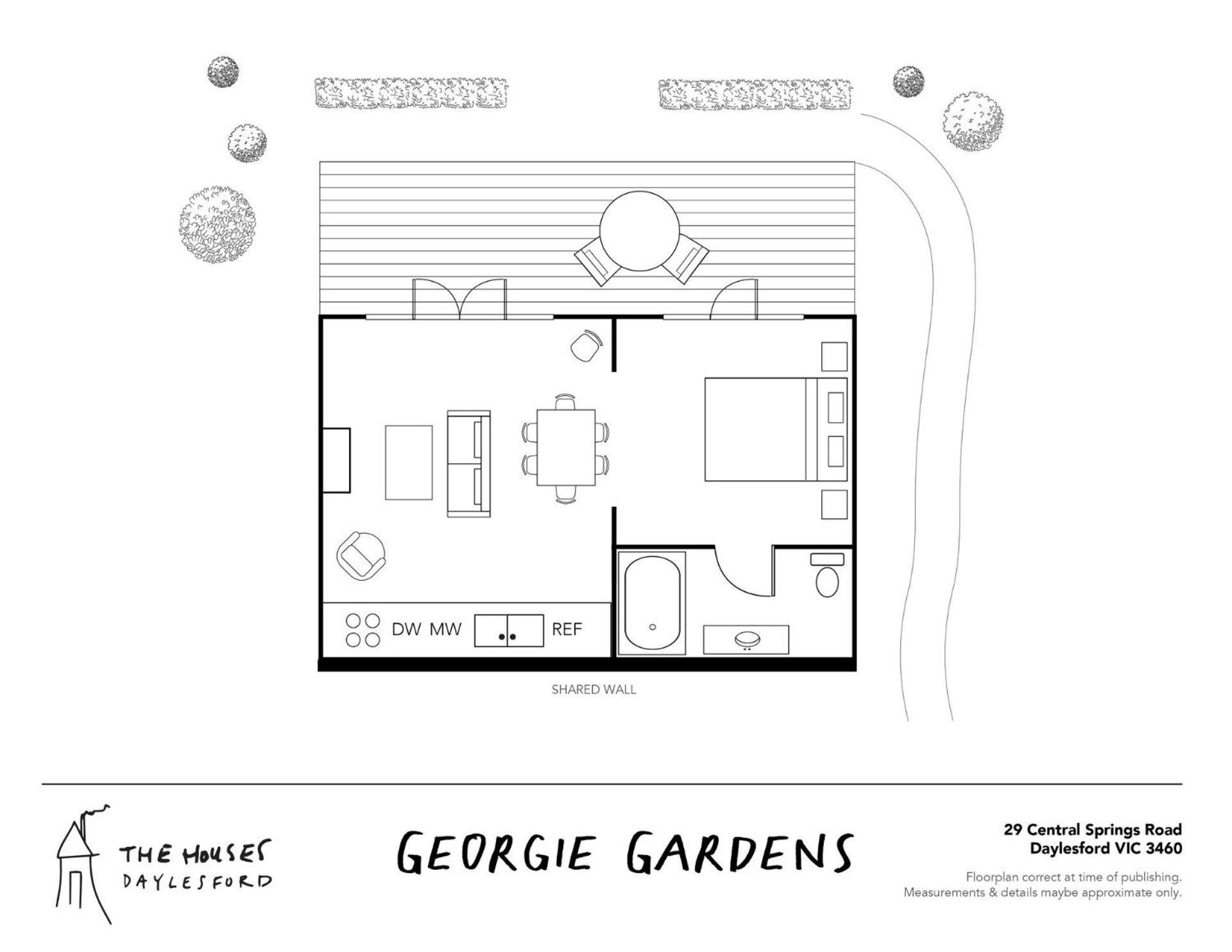 Holiday home Georgie Gardens Daylesford