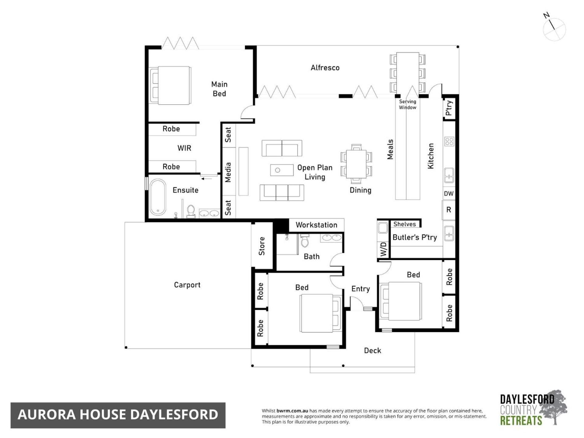 Aurora House Holiday home Daylesford